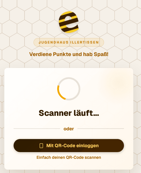 Login-Ansicht beevolu